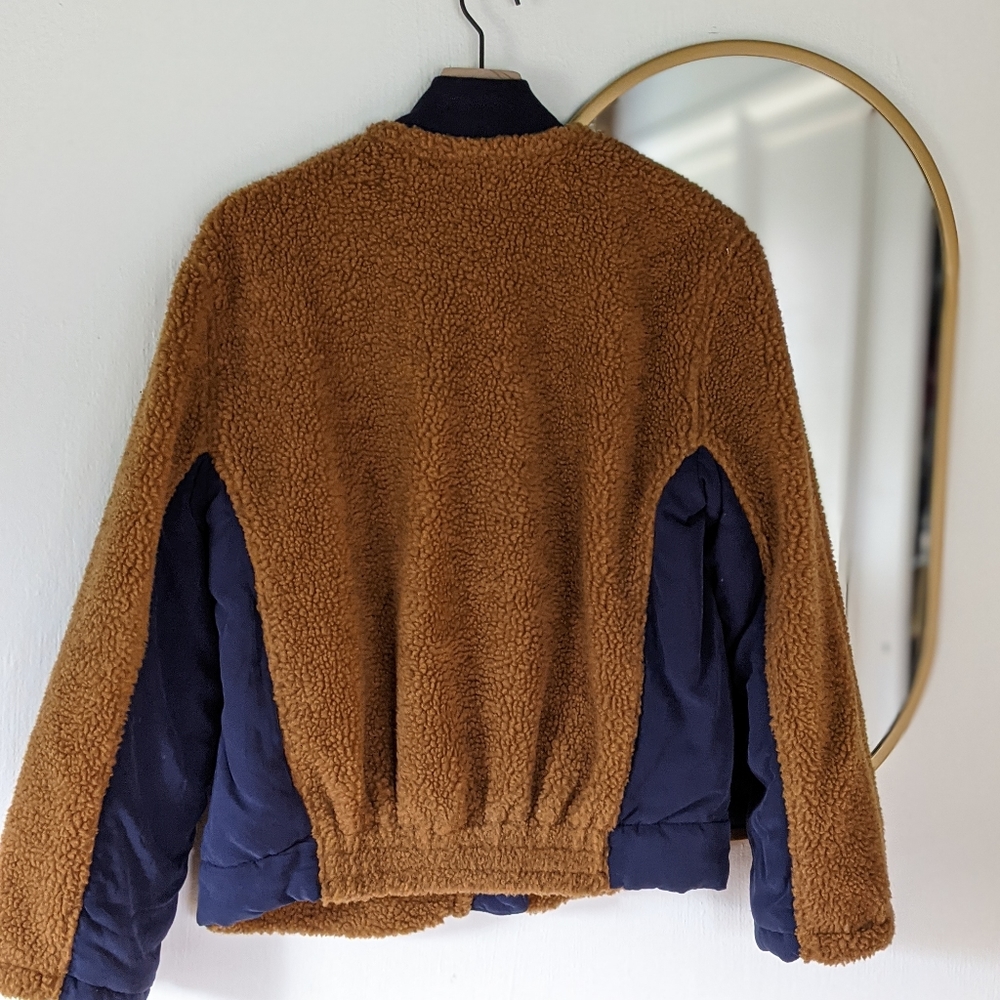 Free People Rivington Sherpa jacket XS - Picture 2 of 4